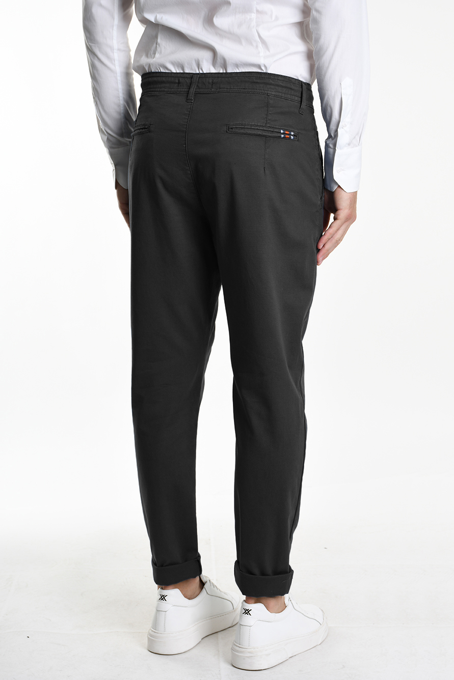 Комфортные брюки из эластичного хлопка с поясом кулиской Xagon