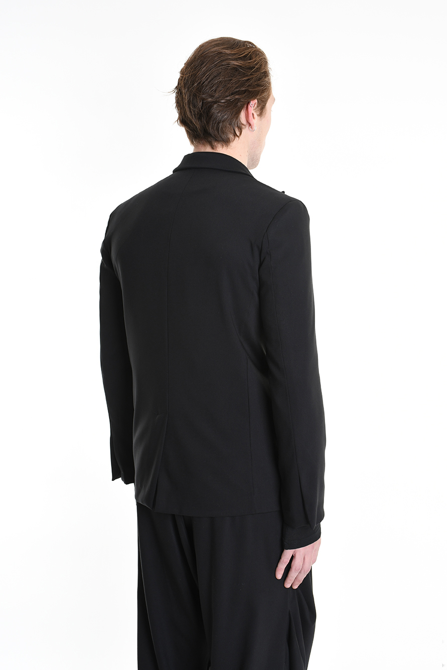 Двойной пиджак из струящейся ткани LH