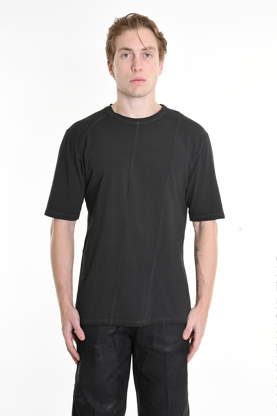 Футболка холодного окраса с диагональными строчками LH