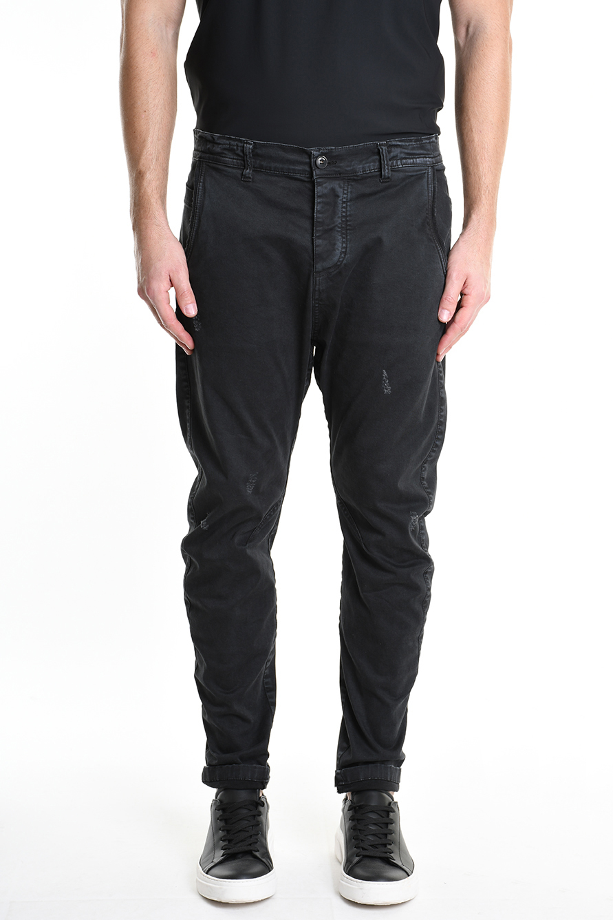 Эластичные брюки антиформ с микроразрывами Xagon