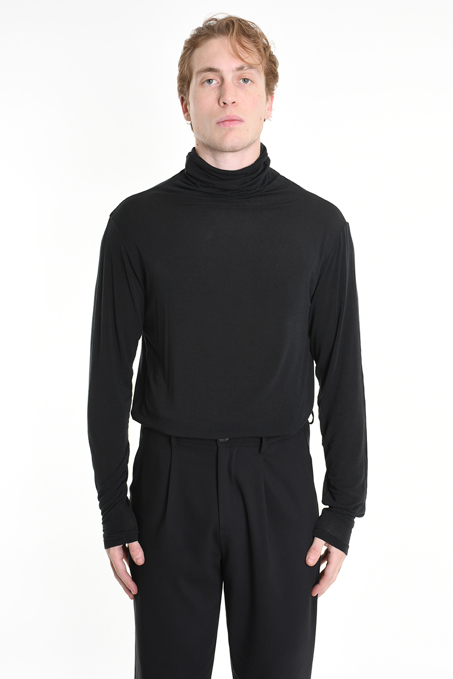 Водолазка из смеси модала и кашемира LH