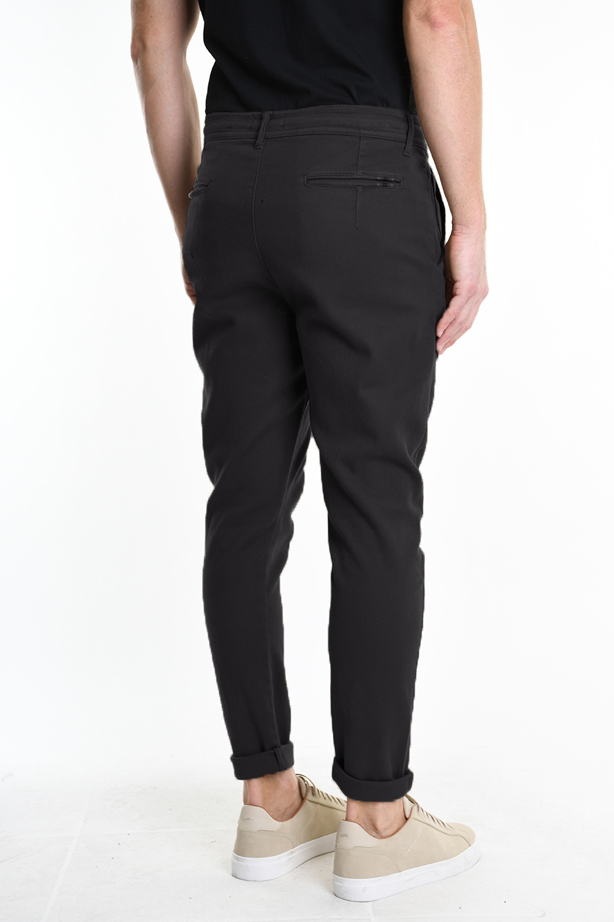 Брюки комфортного кроя из текстурированного хлопка Xagon