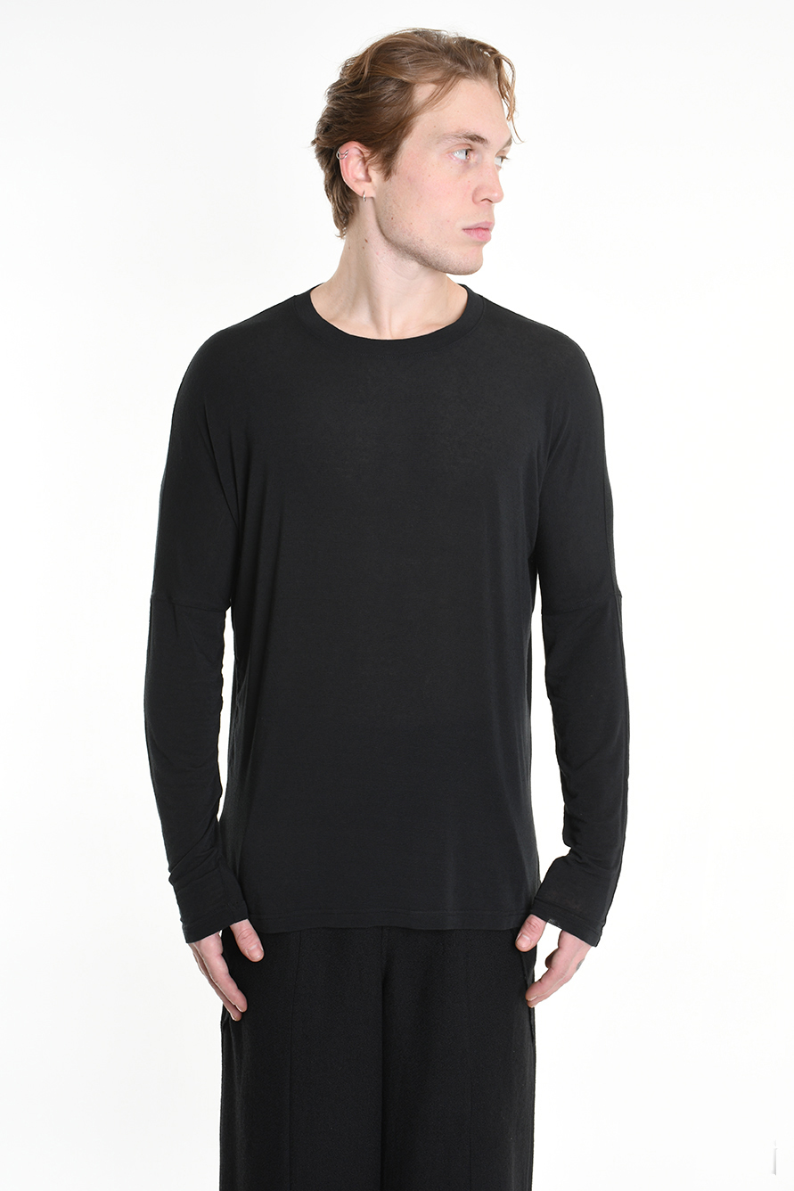 Лонгслив из модала и кашемира LH