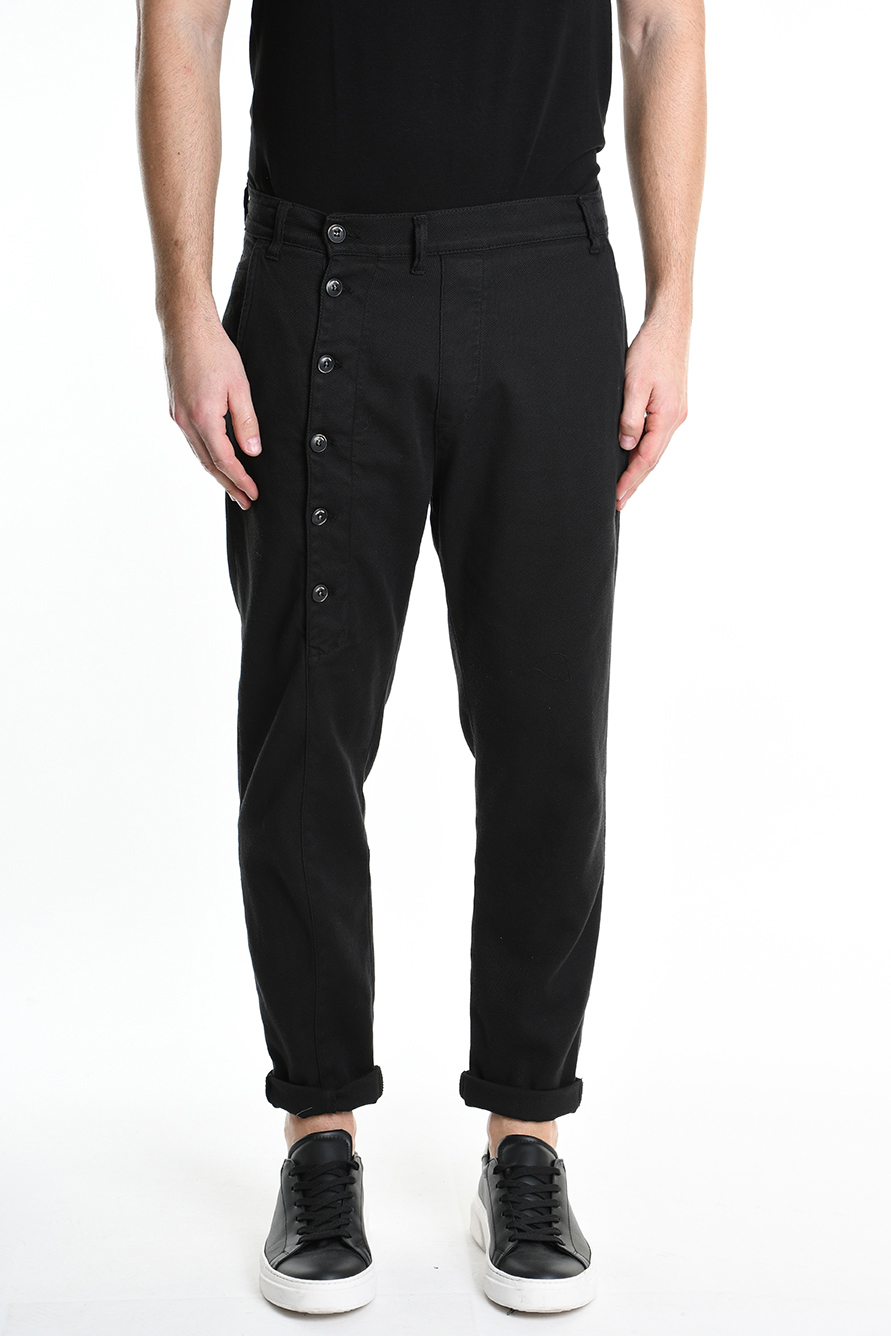 Брюки со смещенной застежкой на пуговицы Xagon