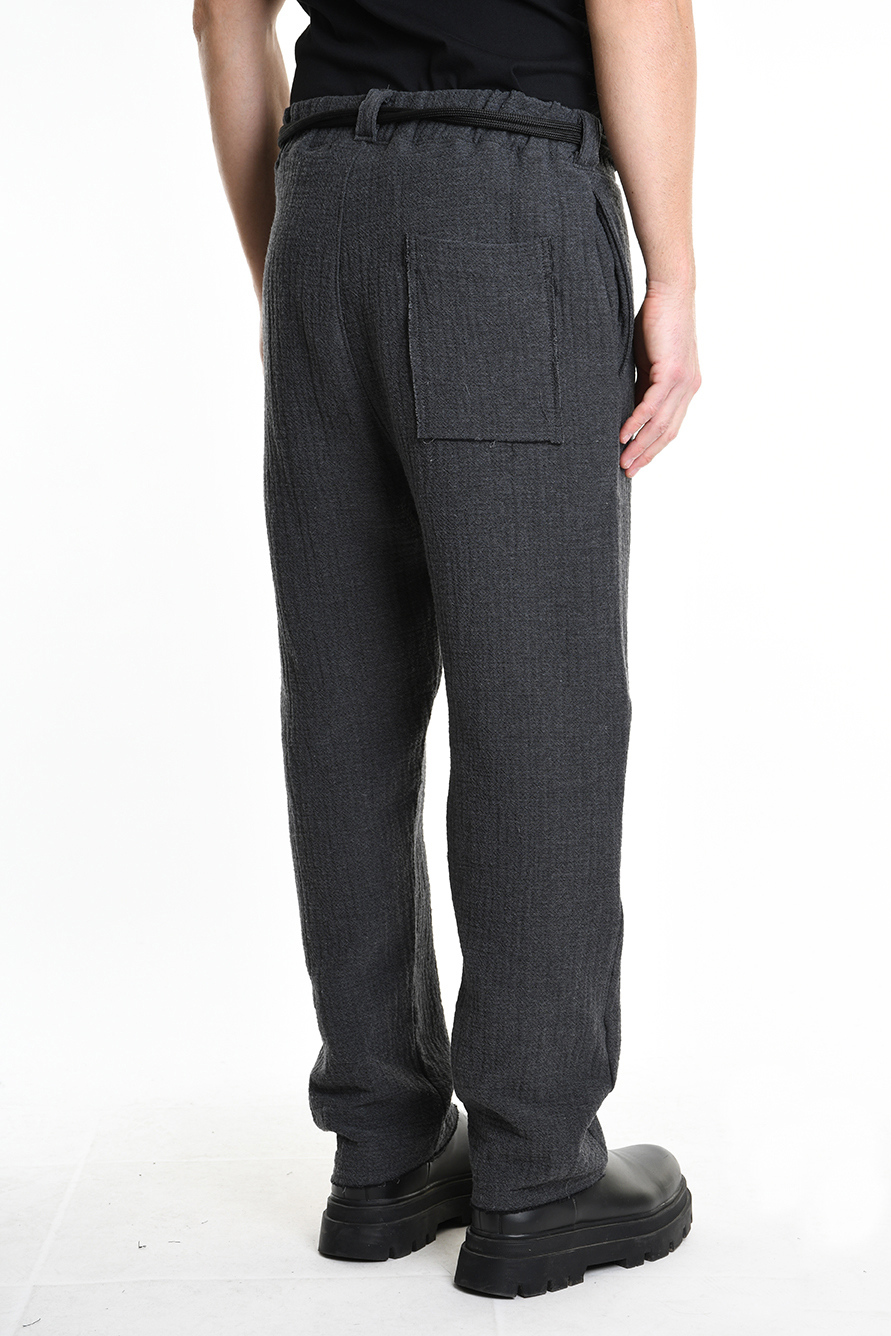 Брюки из смесового хлопка с эластичным поясом со шнурком Xagon