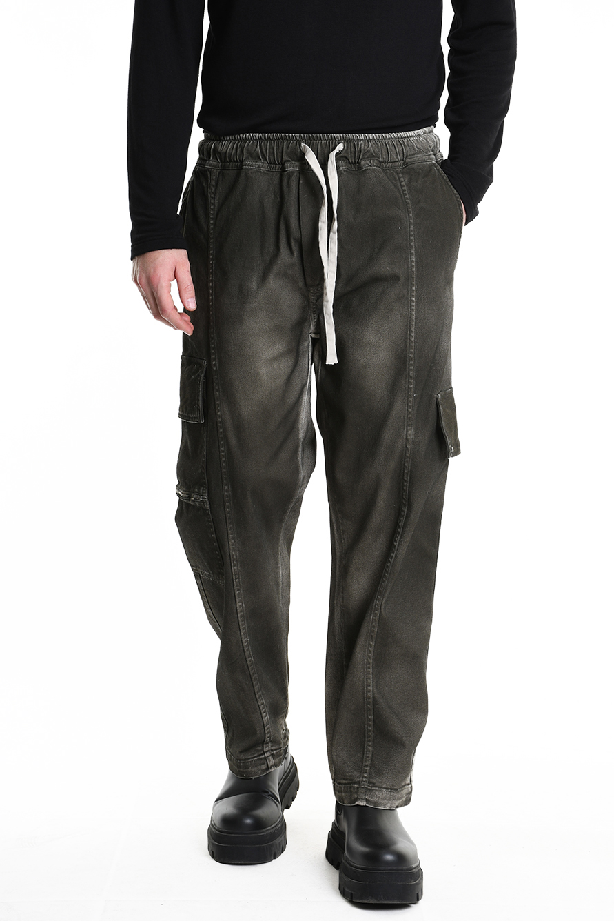 Брюки окрашенные распылением с накладными карманами Xagon