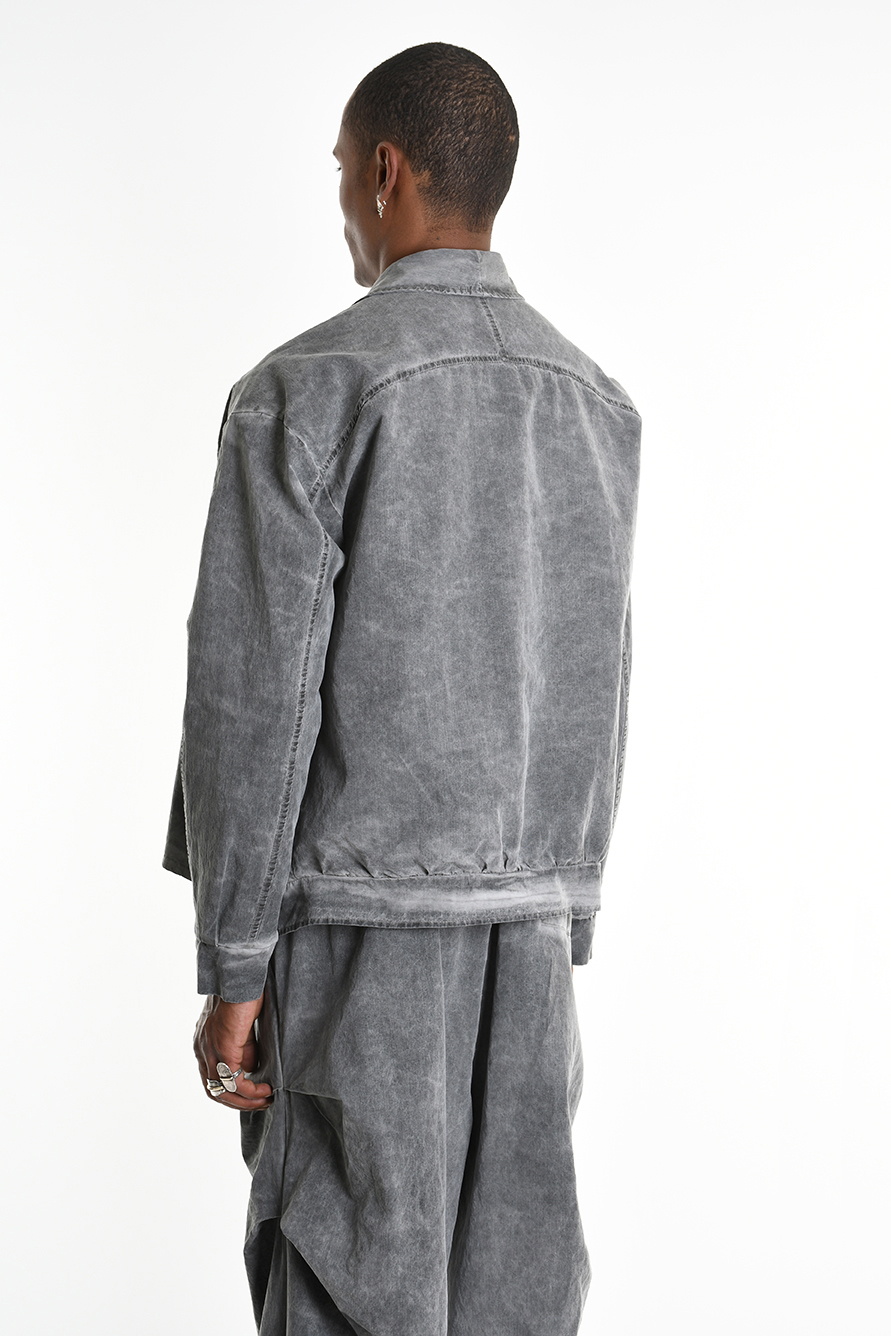 Жакет свободного кроя с эффектом многослойности LH