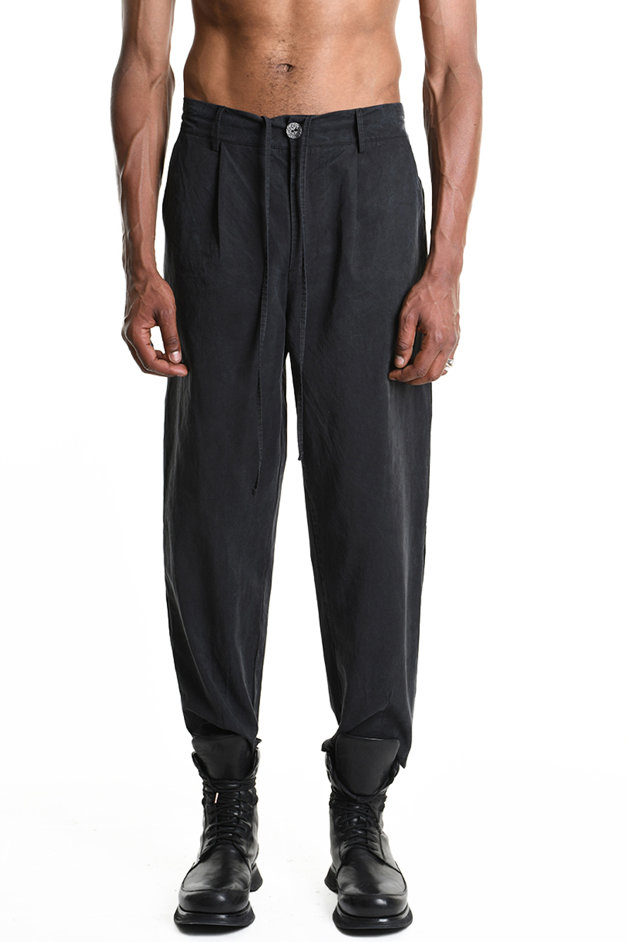 Брюки прямого кроя из хлопка и лиоцелла холодного окрашивания LH