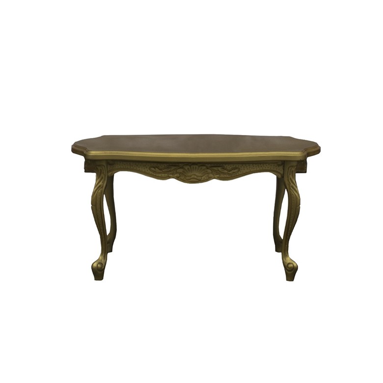 Журнальный столик "Петрополи" золотой