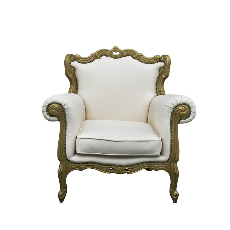 Кресло "Петрополи" бежевое