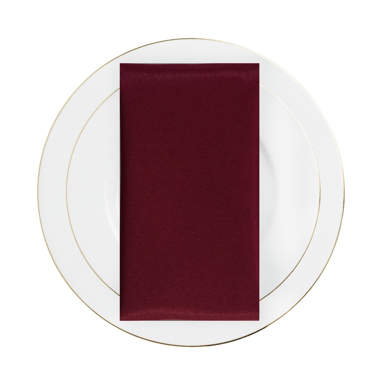 Салфетка бордовая