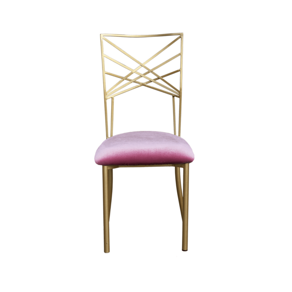 Стул "Этро" пыльно-розовый