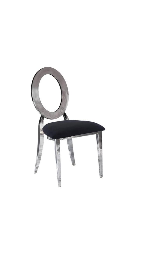 Стул "Версаль" с черной подушкой