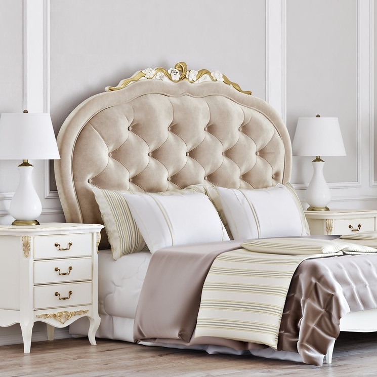 КРОВАТЬ С МЯГКИМ ИЗГОЛОВЬЕМ 180*200 R518D-К02-A-B01