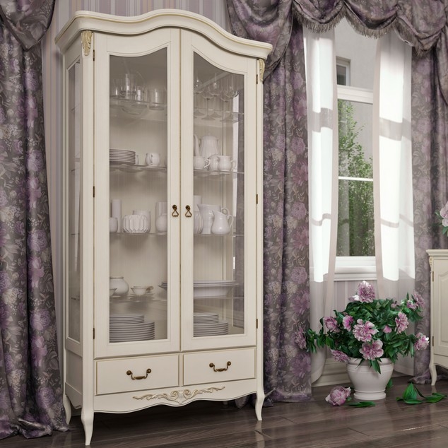 Витрина 2 дверная R181