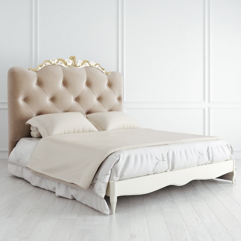 КРОВАТЬ С МЯГКИМ ИЗГОЛОВЬЕМ 180*200 R718-K02-G-B01
