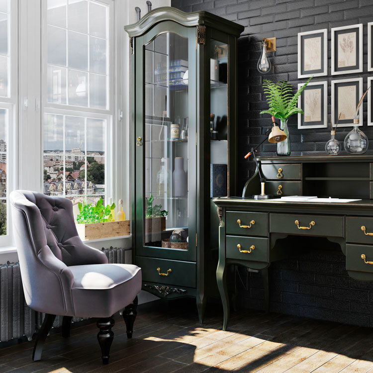 Витрина 1 дверная N189