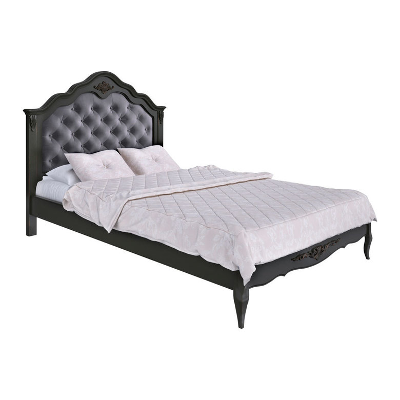 КРОВАТЬ С МЯГКИМ ИЗГОЛОВЬЕМ 120*200 N112