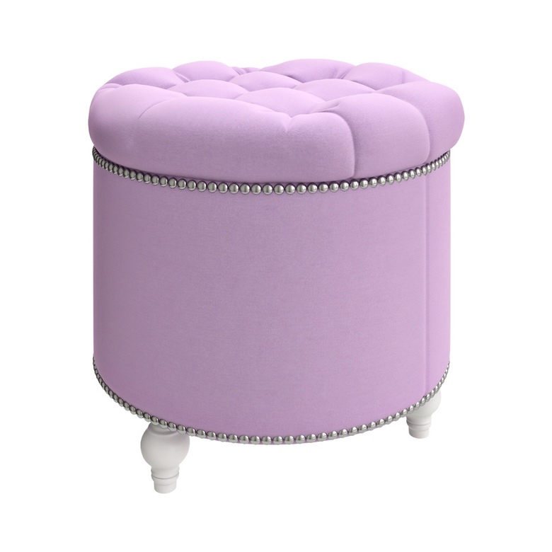 ПУФ ОТКРЫВАЮЩИЙСЯ сиреневый  M01-WKN-E23