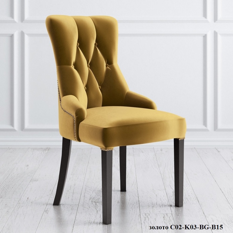 Стул  с квадратной спинкой C02-K03-BG-B15