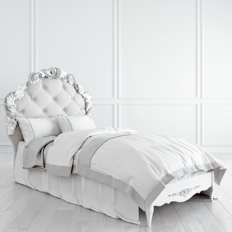 КРОВАТЬ С МЯГКИМ ИЗГОЛОВЬЕМ 90*200 S409-K00-AS-B07