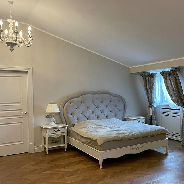 КРОВАТЬ С МЯГКИМ ИЗГОЛОВЬЕМ 180*200 R518-K02-G-B01