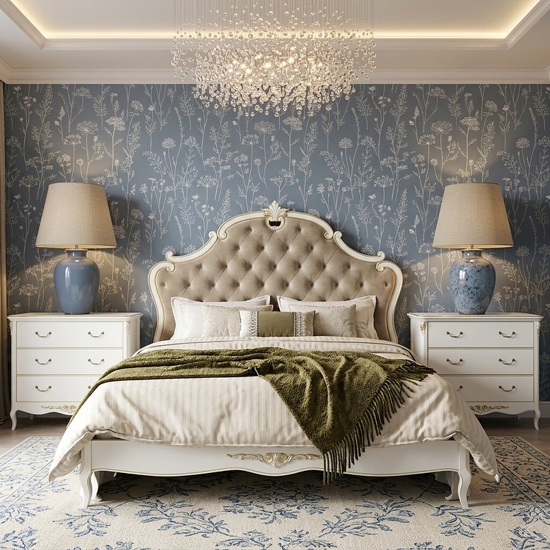 Кровать с мягким изголовьем 180*200 R538