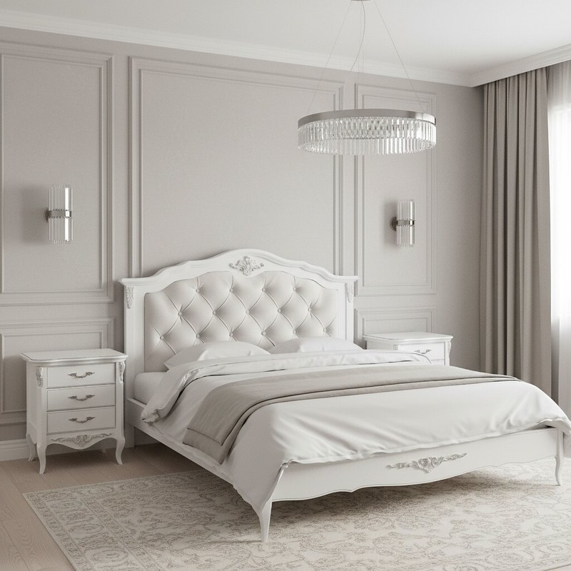 КРОВАТЬ С МЯГКИМ ИЗГОЛОВЬЕМ 160*200 A316