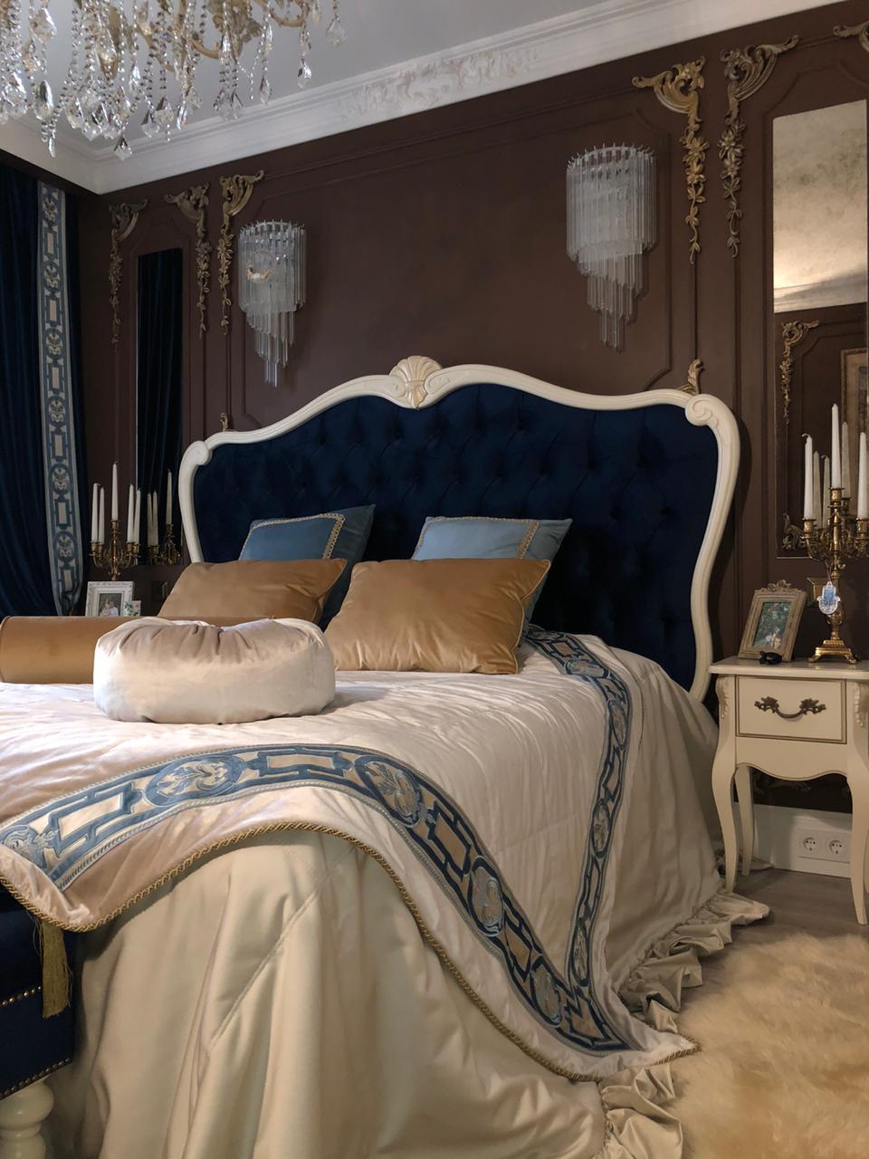 КРОВАТЬ С МЯГКИМ ИЗГОЛОВЬЕМ 180*200 A528