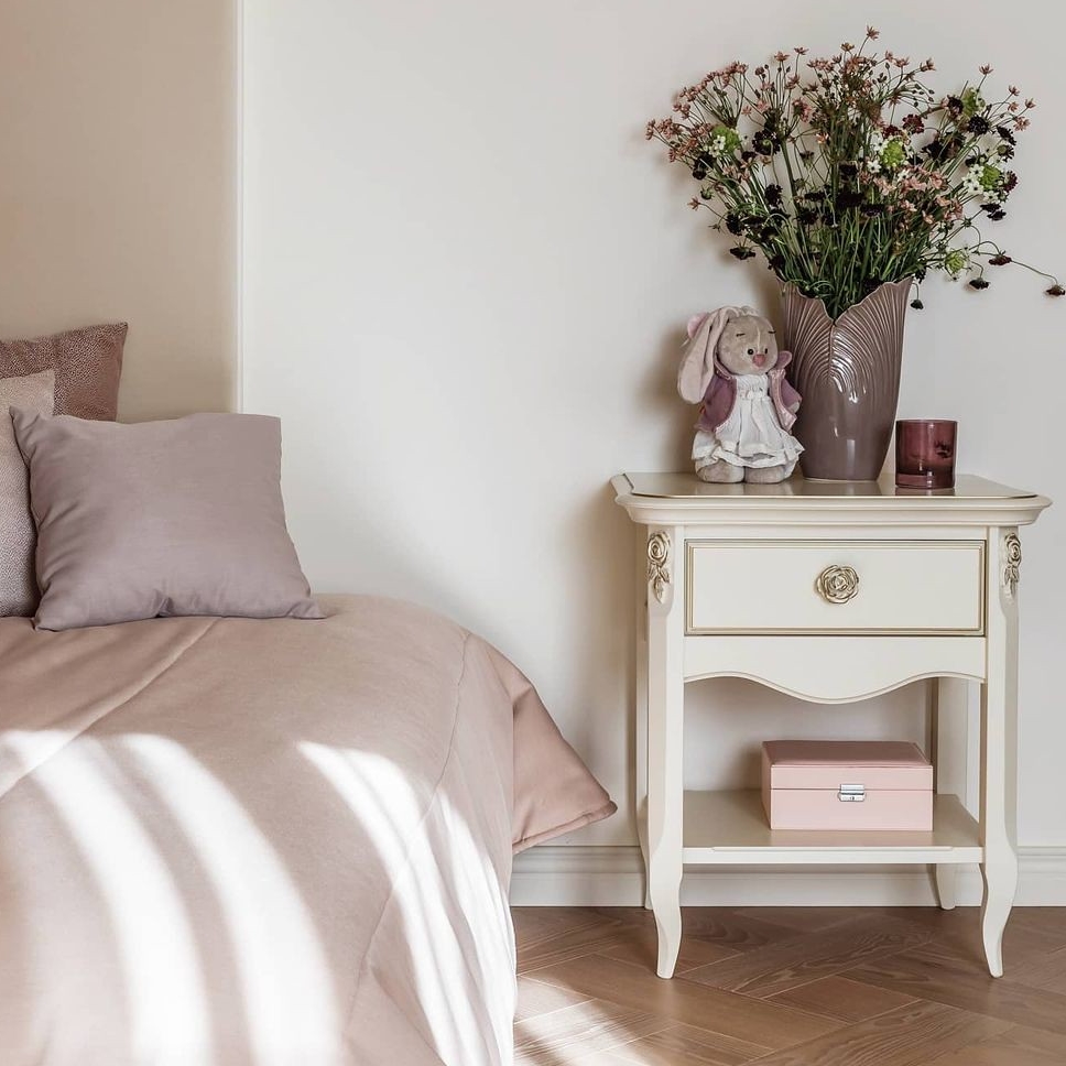 ПРИКРОВАТНАЯ ТУМБА 1 ЯЩИК GL149-K02-G