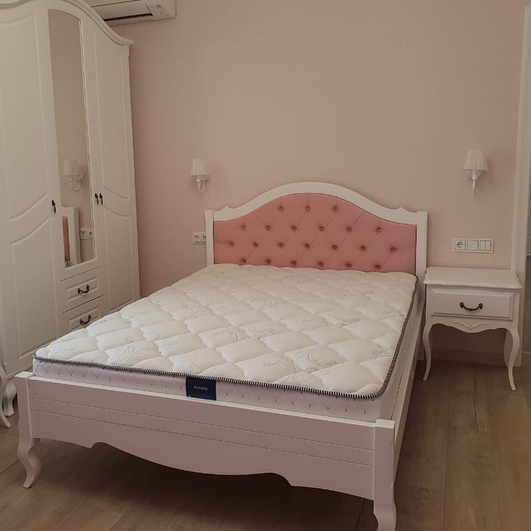 КРОВАТЬ С МЯГКИМ ИЗГОЛОВЬЕМ 90*200