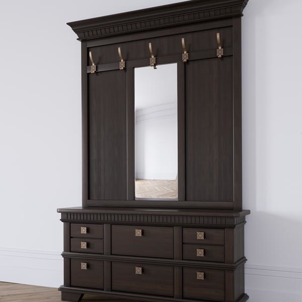 Прихожая орех  150х35х203