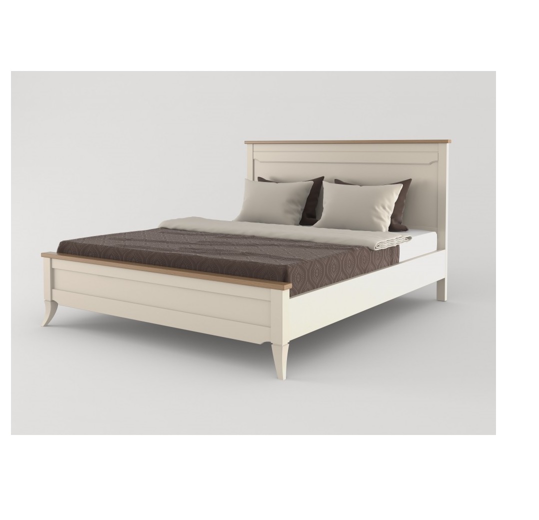 Кровать  с жестким изголовьем 160*200