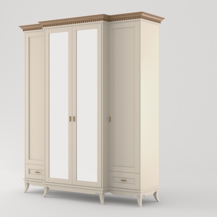 Шкаф 4 дверный