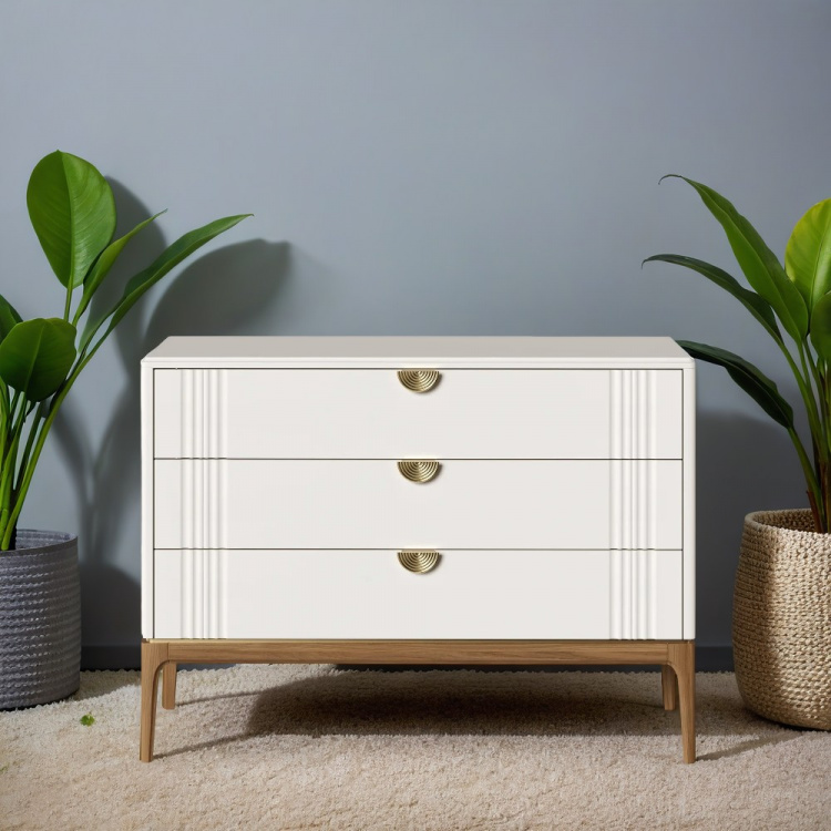 Комод  3 ящика 401W