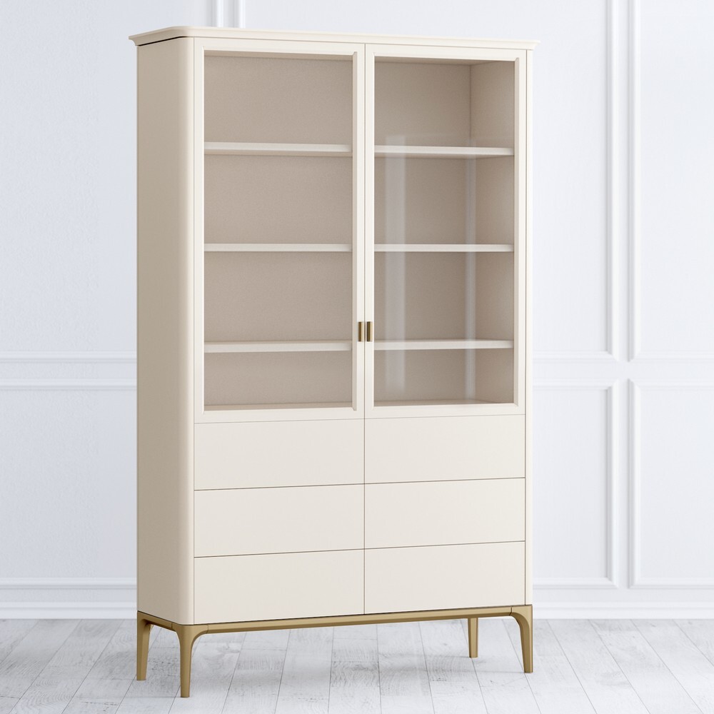 Книжный шкаф Pr022DP-gold