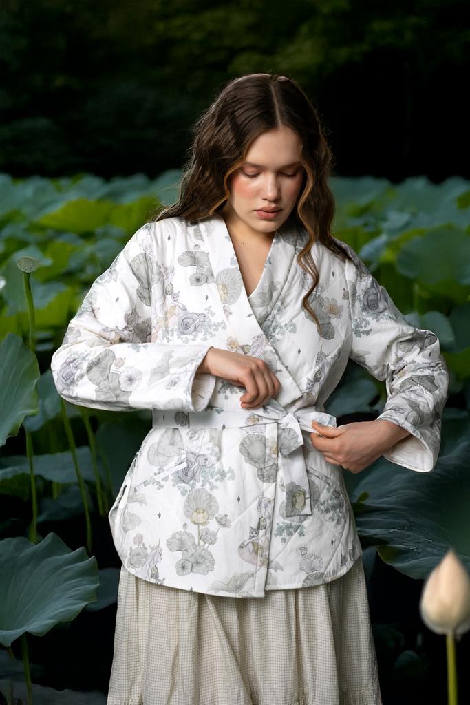 жакет стеганый