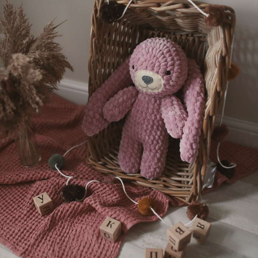 Old school Big Bunny - powder marshmallow