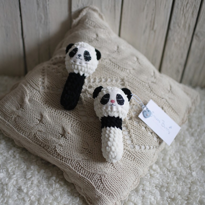 Panda rattle (погремушка - палочка)