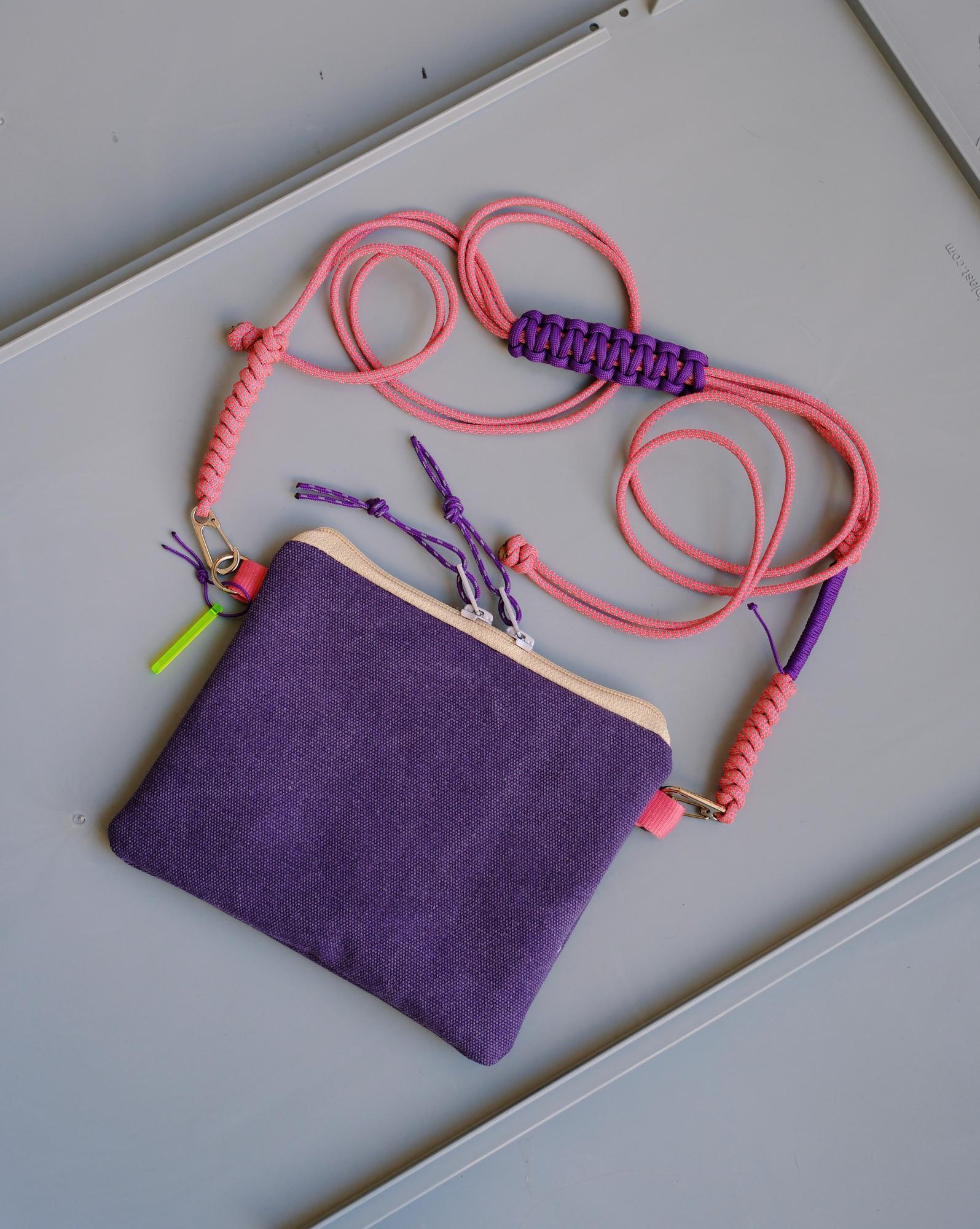 СУМКА KNOTTY WORKSHOP VIOLET BAG