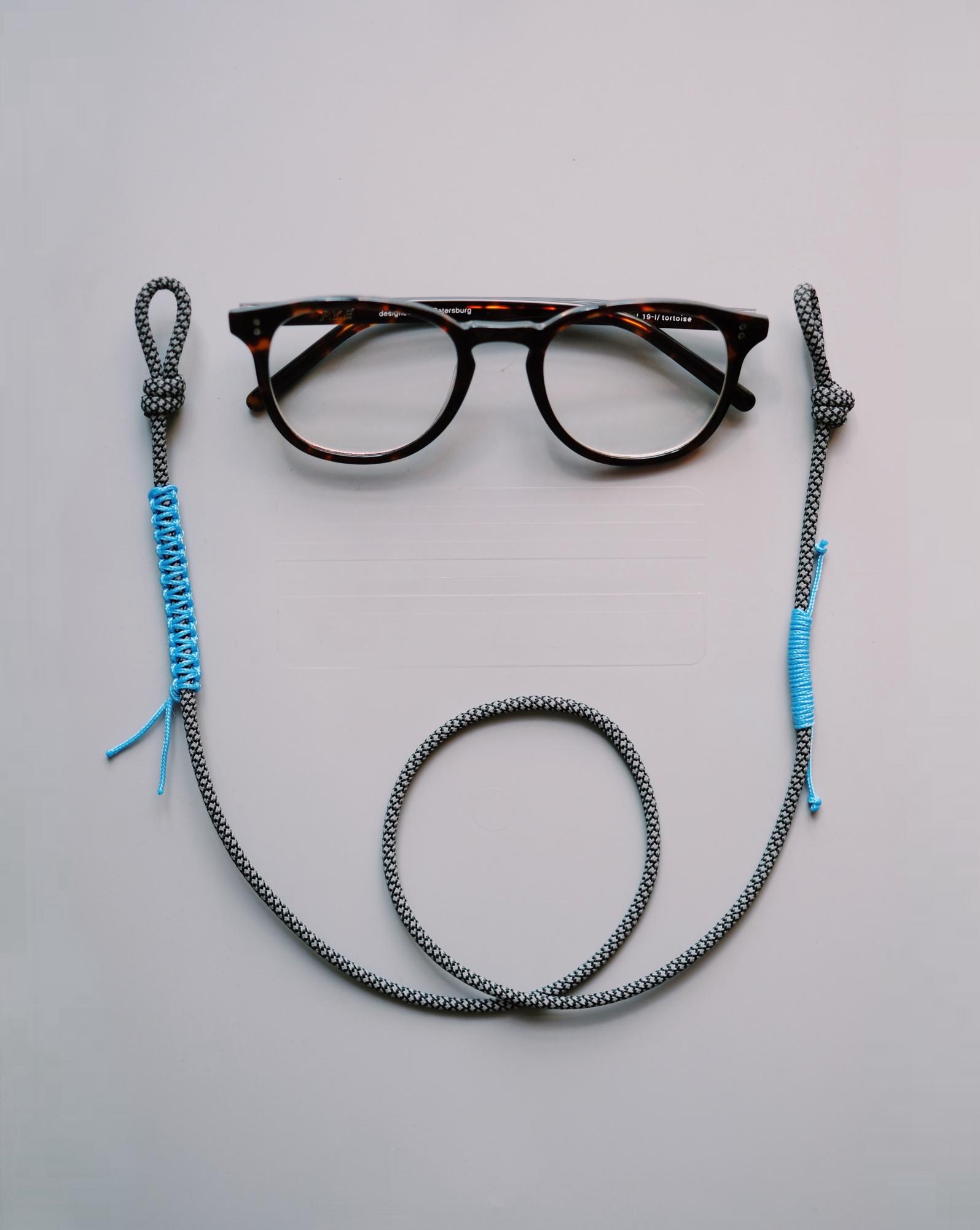ШНУРОК ДЛЯ ОЧКОВ KNOTTY WORKSHOP BLUE