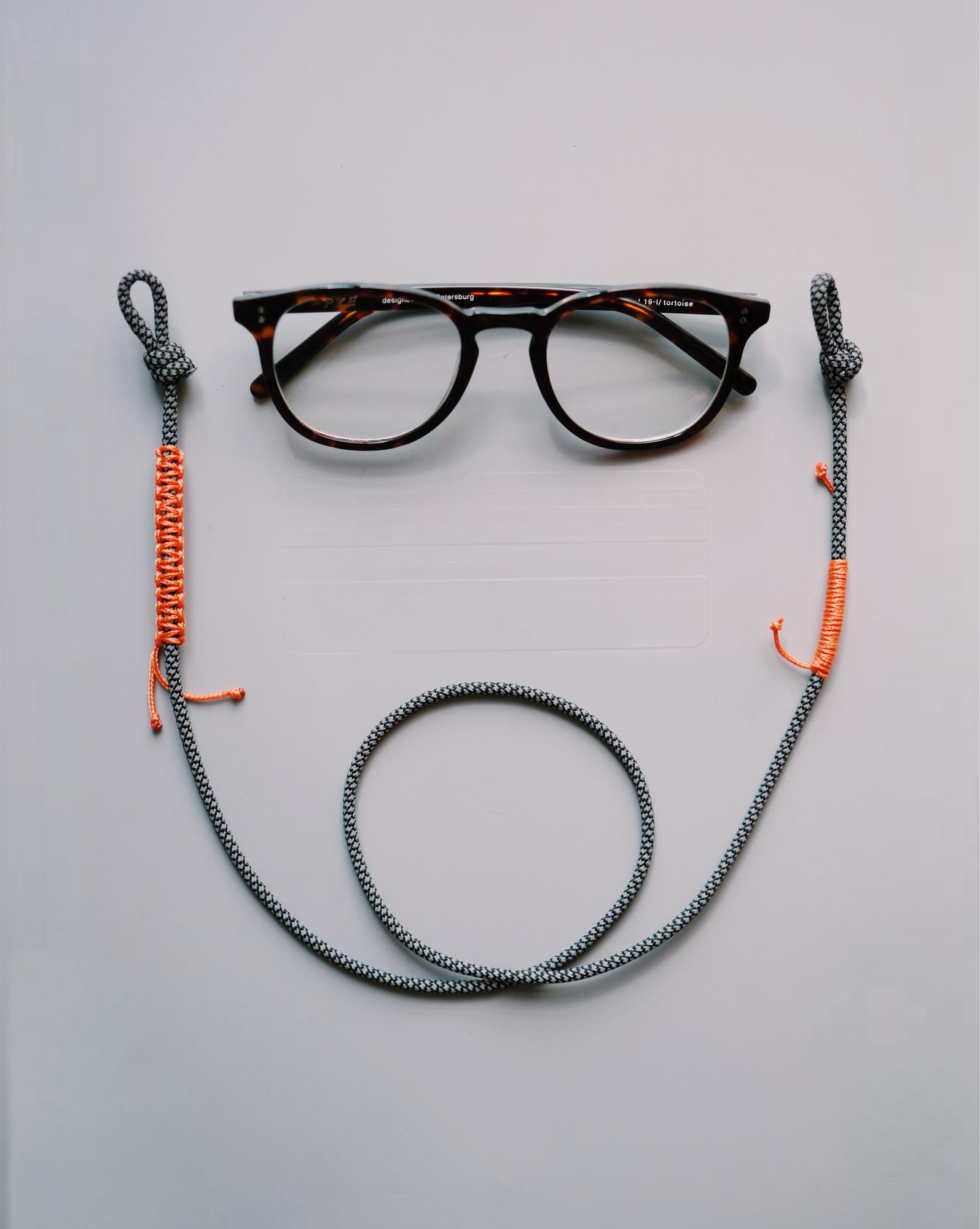 ШНУРОК ДЛЯ ОЧКОВ KNOTTY WORKSHOP ORANGE