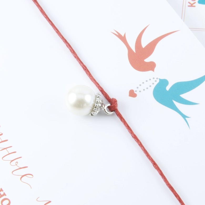 Жемчужина (покрытие белое золото)