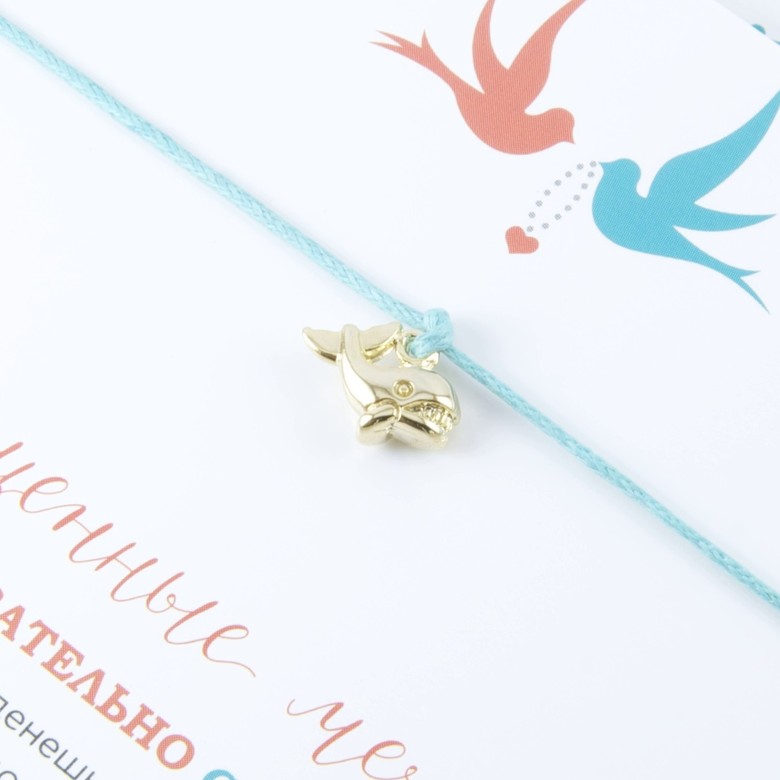 Кит (покрытие золото)