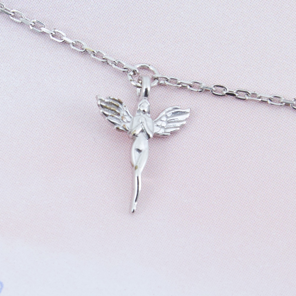 Ангел, браслет на цепочке (Серебро 925º)