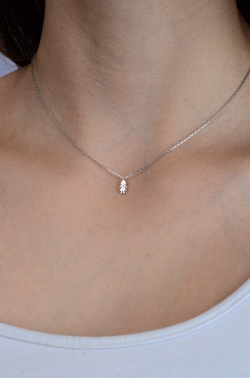 Девочка, колье (Серебро 925º)