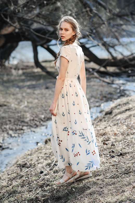 Платье "Рябина" / "Rowan" dress