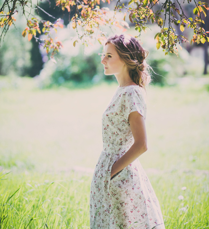 Платье «Брусника»