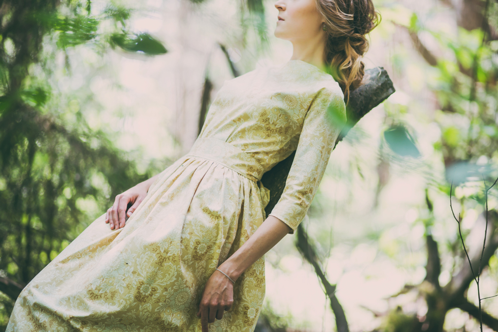 Платье «Березовая пыльца» / " Birch pollen" dress