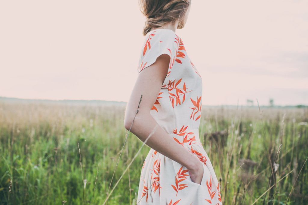 Платье «Осенняя рябина»